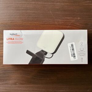 Logitech Litra Glow Monitor Mounted Light for Streaming Remot Meetings
